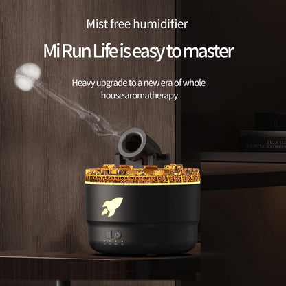 VolcanoMist: Crack Light Aroma Diffuser