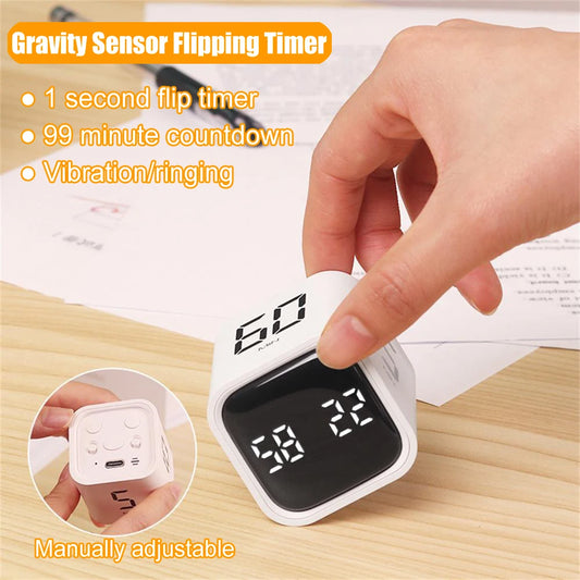 CubeFlow : Minuteur gravitationnel avec affichage LED